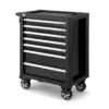 HBM Werkzeugwagen mit 7 Schubladen, 76,5 cm, schwarz