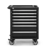 HBM Werkzeugwagen mit 7 Schubladen, 76,5 cm, schwarz – Bild 2