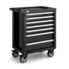 HBM Werkzeugwagen mit 7 Schubladen, 76,5 cm, schwarz – Bild 3