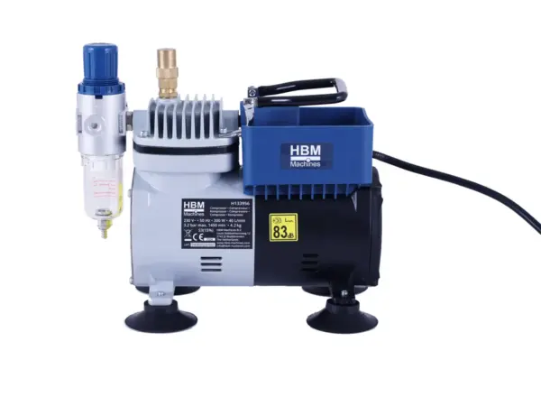 HBM Airbrush-Kompressor, 300W, 3,2 Bar – Bild 3