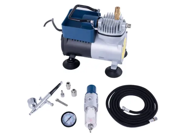 HBM Airbrush-Kompressor, 300W, 3,2 Bar – Bild 4
