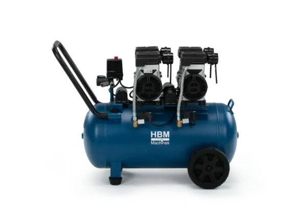 HBM ölfreier Kompressor, 50 Liter, 10 Bar, 2,6 PS