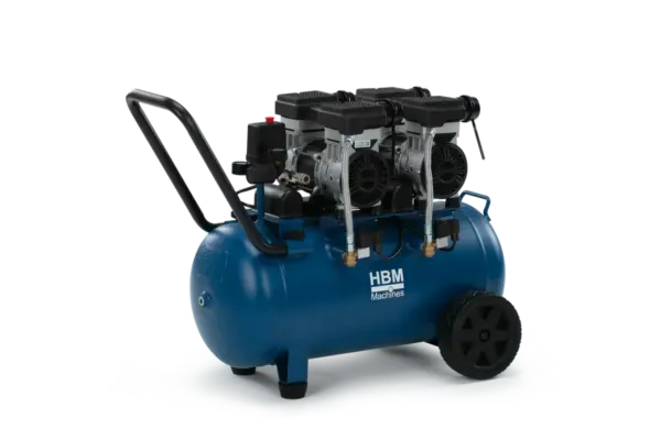HBM ölfreier Kompressor, 50 Liter, 10 Bar, 2,6 PS – Bild 2