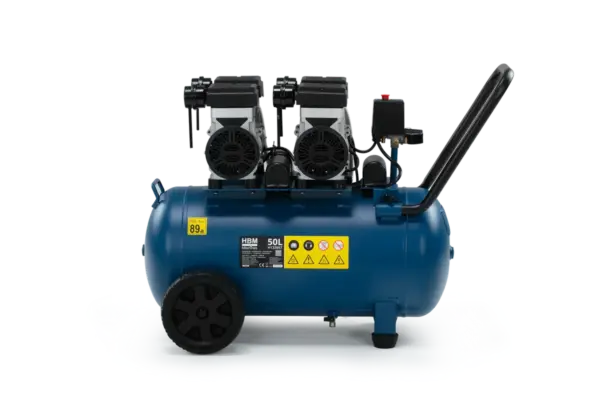 HBM ölfreier Kompressor, 50 Liter, 10 Bar, 2,6 PS – Bild 4