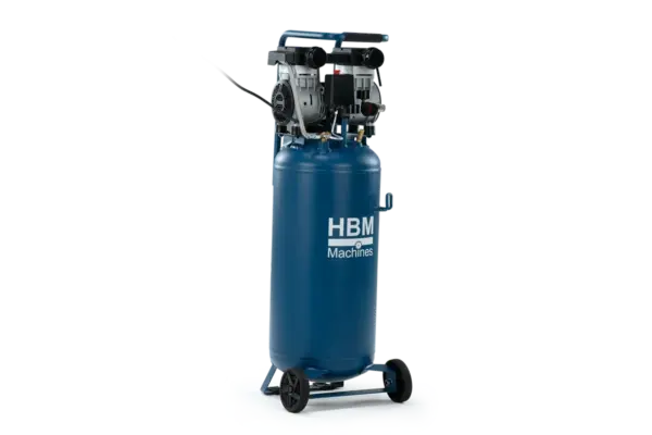 HBM stehender ölfreier Kompressor, 50 Liter, 10 Bar, 1,3 PS – Bild 2