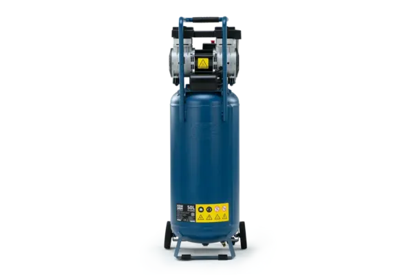 HBM stehender ölfreier Kompressor, 50 Liter, 10 Bar, 1,3 PS – Bild 3
