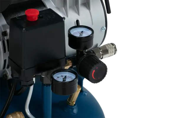HBM stehender ölfreier Kompressor, 50 Liter, 10 Bar, 1,3 PS – Bild 7