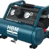 HBM ölfreier leiser Kompressor, 4 Liter, 8 Bar, 0,5 PS