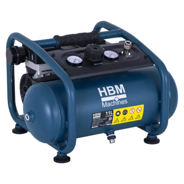 HBM ölfreier Kompressor, 11 Liter, 10 Bar, 1 PS – Bild 3 HBM ölfreier Kompressor, 11 Liter, 10 Bar, 1 PS – Bild 3