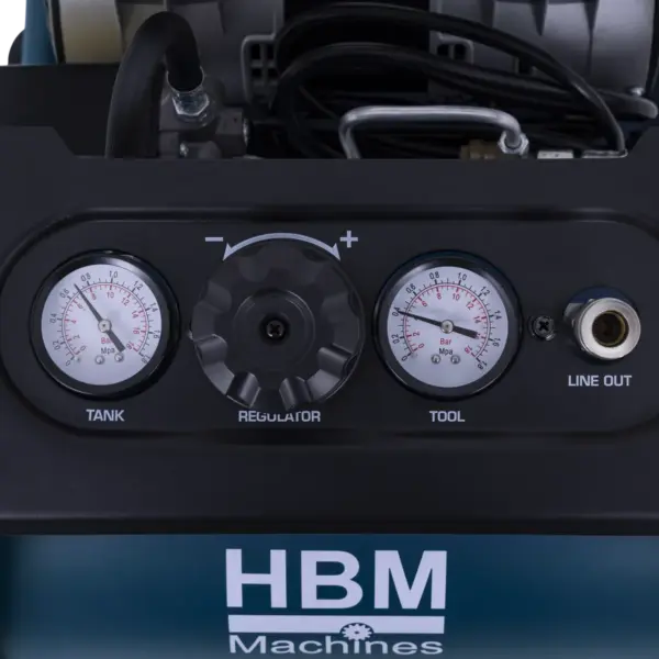 HBM ölfreier Kompressor, 11 Liter, 10 Bar, 1 PS – Bild 8 HBM ölfreier Kompressor, 11 Liter, 10 Bar, 1 PS – Bild 8