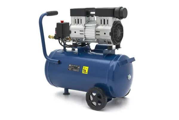 HBM ölfreier leiser Kompressor, 24 Liter, 8 Bar, 1 PS – Bild 4