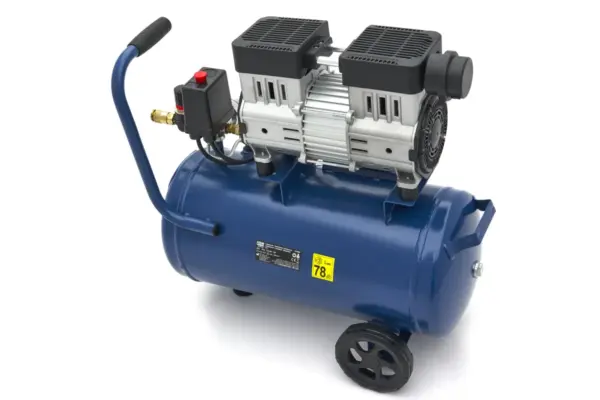 HBM ölfreier leiser Kompressor, 24 Liter, 8 Bar, 1 PS – Bild 5