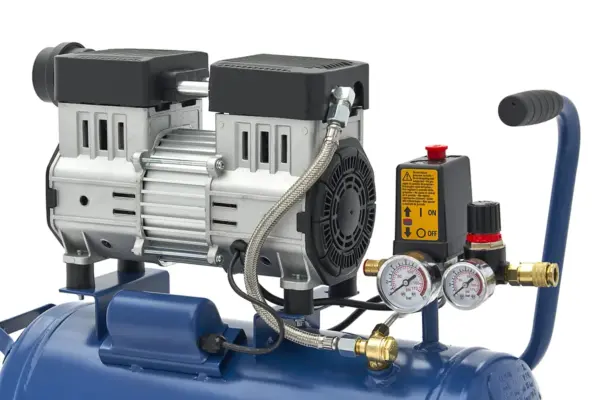 HBM ölfreier leiser Kompressor, 24 Liter, 8 Bar, 1 PS – Bild 7