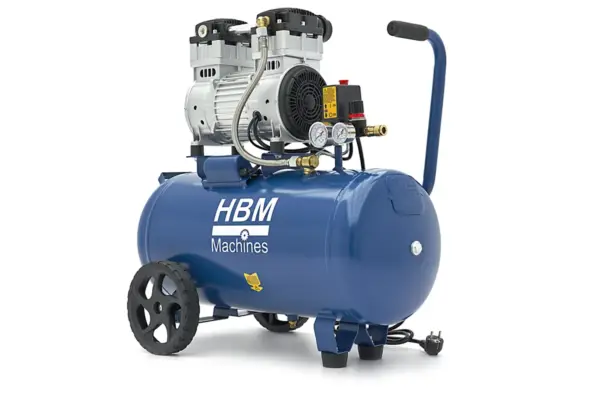 HBM ölfreier leiser Kompressor, 50 Liter, 8 Bar, 2 PS – Bild 2 HBM ölfreier leiser Kompressor, 50 Liter, 8 Bar, 2 PS – Bild 2