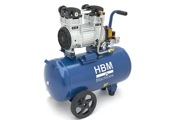HBM ölfreier leiser Kompressor, 50 Liter, 8 Bar, 2 PS – Bild 4 HBM ölfreier leiser Kompressor, 50 Liter, 8 Bar, 2 PS – Bild 4