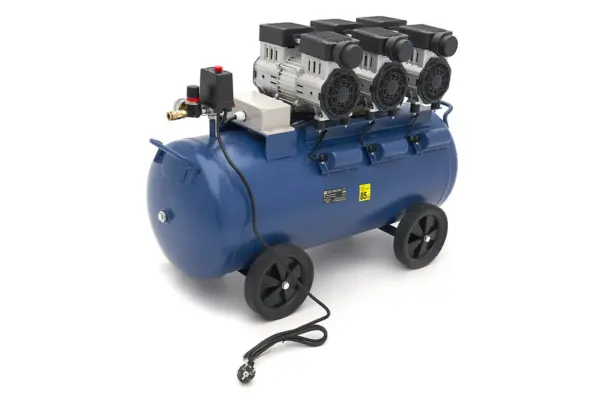 HBM ölfreier leiser Kompressor, 90 Liter, 8 Bar, 3 PS – Bild 4