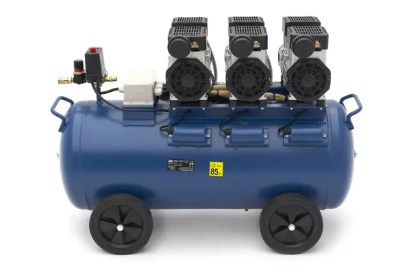 HBM ölfreier leiser Kompressor, 90 Liter, 8 Bar, 3 PS – Bild 6