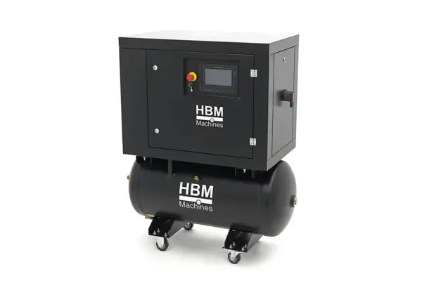 HBM Schraubenkompressor, 160 Liter, 10 Bar, 5 PS, 400V – Bild 3 HBM Schraubenkompressor, 160 Liter, 10 Bar, 5 PS, 400V – Bild 3