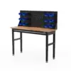 HBM Heavy Duty Werkbank 152 cm, mit einer Schublade und Rückwand
