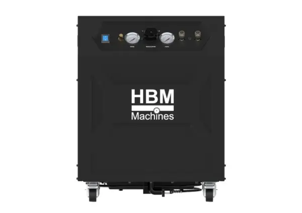 HBM ölfreier leiser Kompressor, 35 Liter, 10 Bar, 1,1 PS – Bild 3