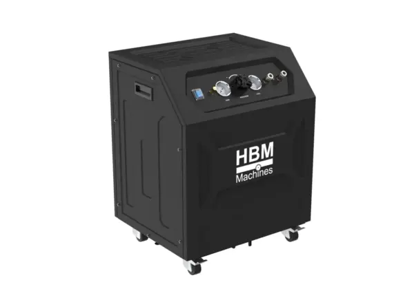 HBM ölfreier leiser Kompressor, 35 Liter, 10 Bar, 1,1 PS – Bild 4
