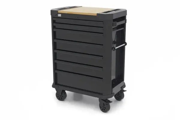 HBM Werkstattwagen 7 Schubladen, 71 cm, schwarz