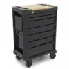 HBM Werkstattwagen 7 Schubladen, 71 cm, schwarz – Bild 2