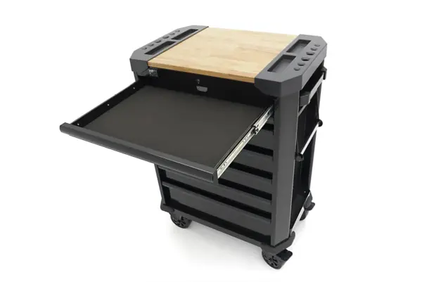 HBM Werkstattwagen 7 Schubladen, 71 cm, schwarz – Bild 6
