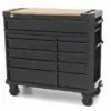 HBM Werkzeugwagen 11 Schubladen 109 cm schwarz