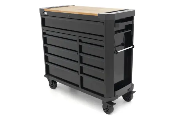 HBM Werkzeugwagen 11 Schubladen 109 cm schwarz – Bild 2