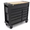 HBM Werkzeugwagen 11 Schubladen 109 cm schwarz – Bild 4