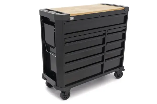 HBM Werkzeugwagen 11 Schubladen 109 cm schwarz – Bild 4