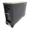 HBM Werkstattwagen 10 Schubladen 147 cm Schwarz – Bild 3