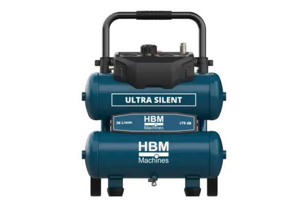 HBM ölfreier Kompressor, 17 Liter, 10 Bar, 1,1 PS – Bild 2