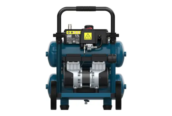 HBM ölfreier Kompressor, 17 Liter, 10 Bar, 1,1 PS – Bild 4
