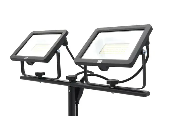 HBM doppelte LED baulampe mit stativ 5000 K – Bild 3 HBM doppelte LED baulampe mit stativ 5000 K – Bild 3