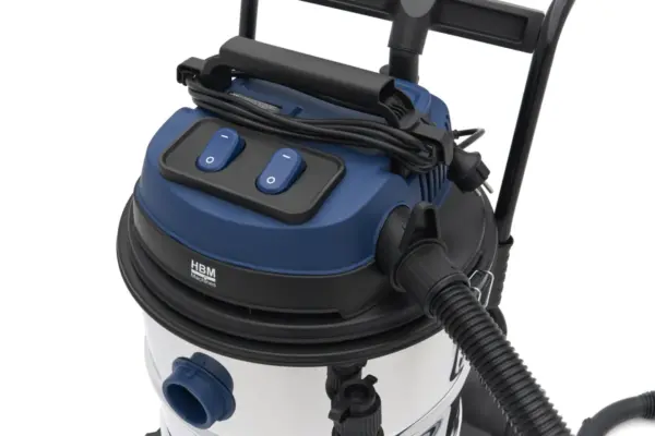 HBM Baustellenstaubsauger Nass/Trocken 2x1200W 80L – Bild 8