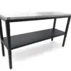 HBM Arbeitstisch Edelstahl 182 cm