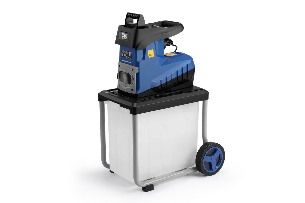 HBM leiser elektrischer Häcksler für 45 mm Äste 2800 Watt