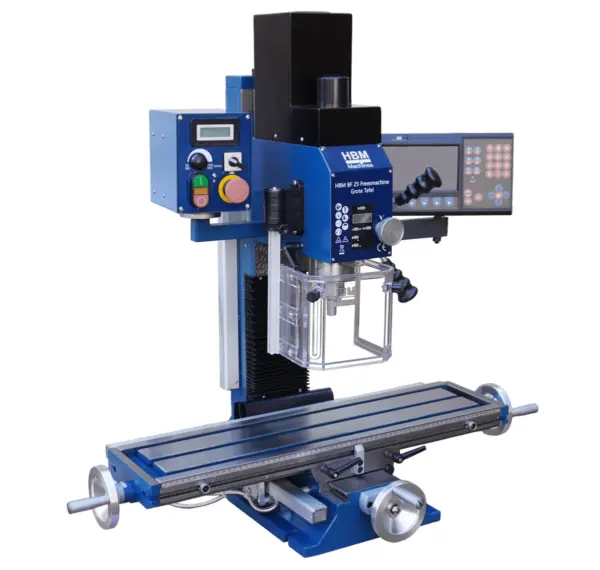 HBM Fräsmaschine BF 25 mit großem Tisch DRO – Bild 2 HBM Fräsmaschine BF 25 mit großem Tisch DRO – Bild 2