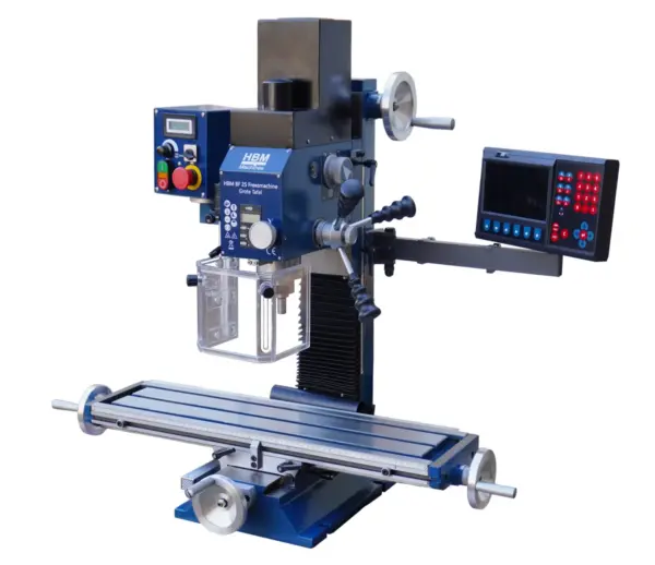 HBM Fräsmaschine BF 25 mit großem Tisch DRO – Bild 4 HBM Fräsmaschine BF 25 mit großem Tisch DRO – Bild 4