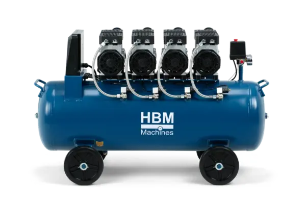 HBM ölfreier leiser Kompressor, 120 Liter, 8 Bar, 4 PS – Bild 2 HBM ölfreier leiser Kompressor, 120 Liter, 8 Bar, 4 PS – Bild 2