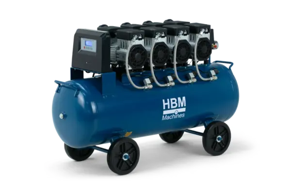 HBM ölfreier leiser Kompressor, 120 Liter, 8 Bar, 4 PS – Bild 3 HBM ölfreier leiser Kompressor, 120 Liter, 8 Bar, 4 PS – Bild 3