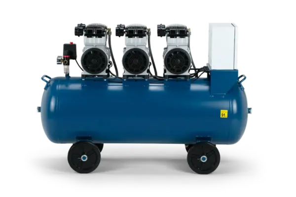 HBM ölfreier Kompressor, 150 Liter, 8 Bar, 6 PS, 400V – Bild 4