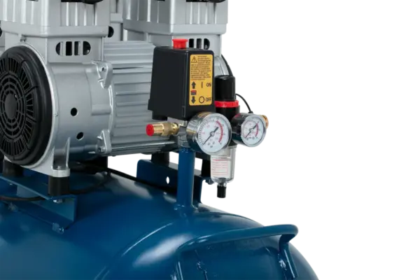 HBM ölfreier Kompressor, 200 Liter, 10 Bar, 8 PS, 400V – Bild 6