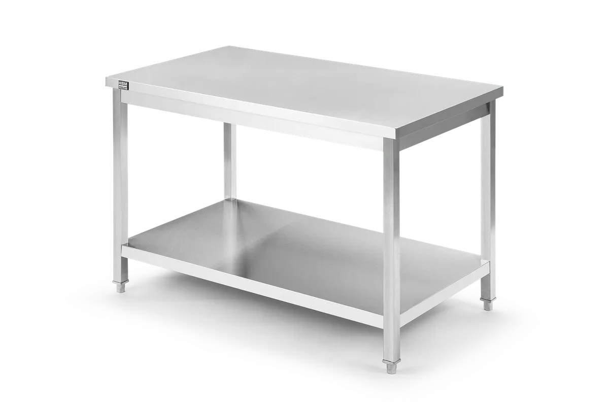 HBM Werkbank Edelstahl 120 cm