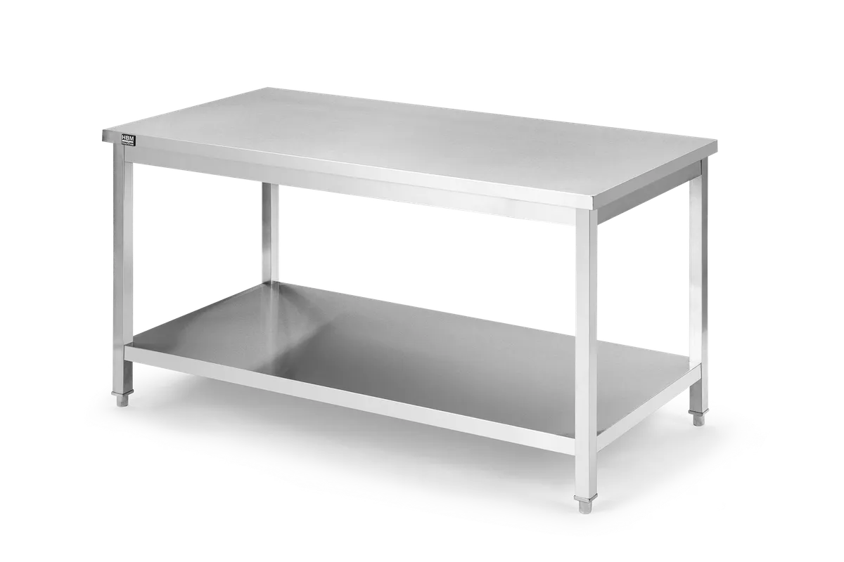 HBM Werkbank Edelstahl 150 cm