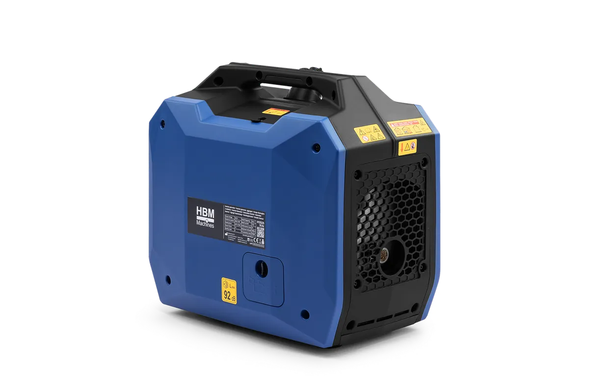 HBM Stromerzeuger 1800 W, 230 V, Benzin, Inverter