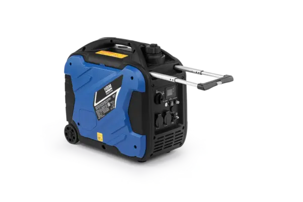 HBM Stromerzeuger 3800 W, 230 V, Benzin, Inverter – Bild 4