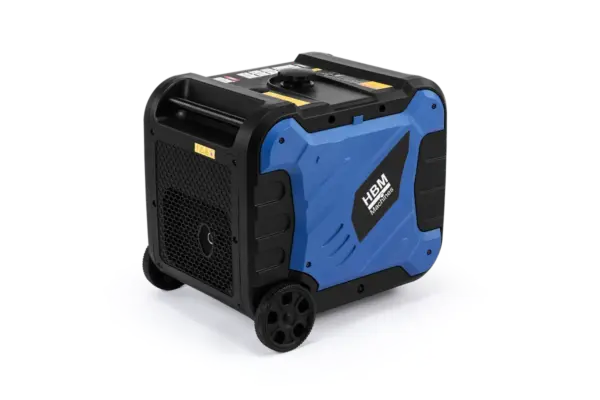 HBM Stromerzeuger 6000 W, 230 V, Benzin, Inverter – Bild 2